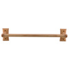 Alfi Brand ALFI brand AB5505 24" Dbl Rack Wooden Towel Bar Bathroom Accessory AB5505